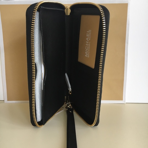 MICHAEL KORS HAYES WRISTLET/PHONE CASE NWT - Picture 6 of 8